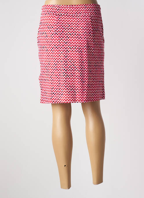 Jupe mi-longue rouge STREET ONE pour femme