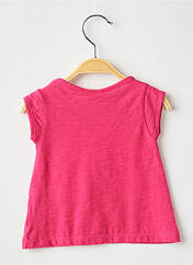 T-shirt rose BULLE DE BB pour fille seconde vue