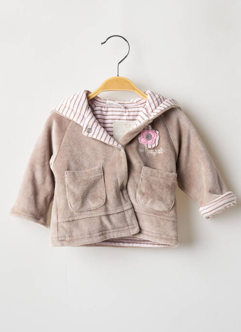 Veste casual gris WIPLALA pour fille