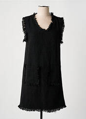 Robe courte noir AÏKHA pour femme seconde vue