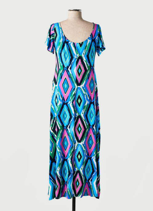 Robe longue bleu AN II VITO pour femme