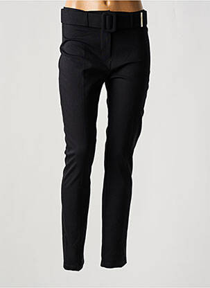 Pantalon slim stretch taille normale noir NAIIF femme
