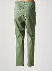 Pantalon slim vert YESTA pour femme seconde vue