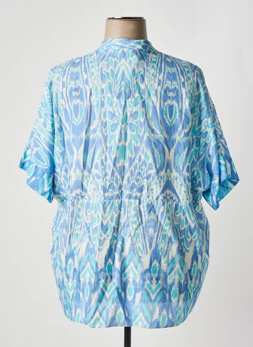 Chemisier bleu LAMIAR pour femme