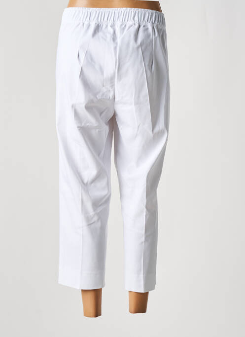 Pantacourt blanc MAT. pour femme