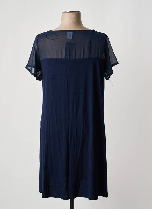 Tunique manches courtes bleu AN II VITO pour femme