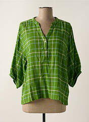 Blouse vert NICE THINGS pour femme seconde vue