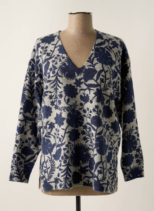 Pull bleu NICE THINGS pour femme