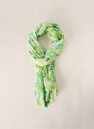 Foulard vert KATIER pour femme