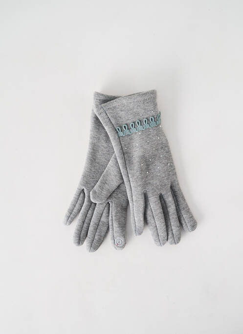 Gants gris GANTIER CAMARÉ pour femme