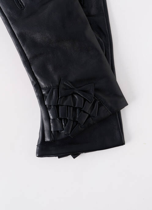 Gants noir GANTIER CAMARÉ pour femme