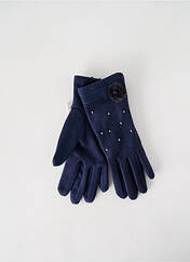 Gants bleu GANTIER CAMARÉ pour femme seconde vue