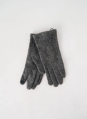 Gants gris GANTIER CAMARÉ pour femme