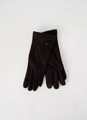 Gants marron GANTIER CAMARÉ pour femme seconde vue