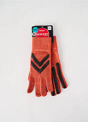 Gants orange ISOTONER pour femme seconde vue