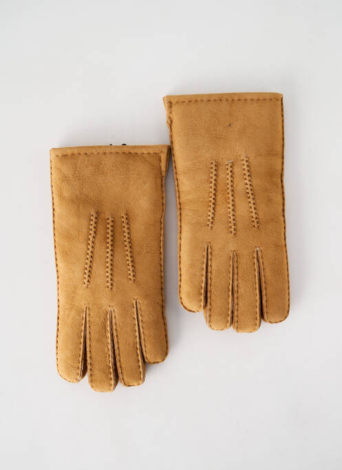 Gants marron GANTIER CAMARÉ pour femme