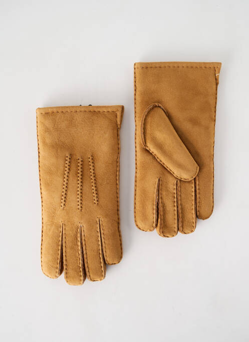 Gants marron GANTIER CAMARÉ pour femme