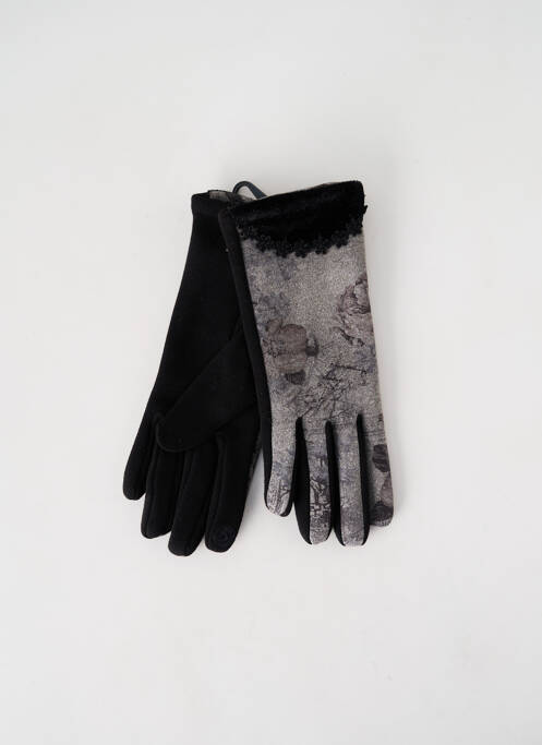 Gants noir GANTIER CAMARÉ pour femme