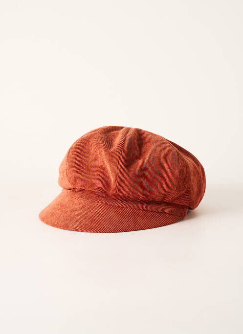 Casquette orange TAFFTA pour femme