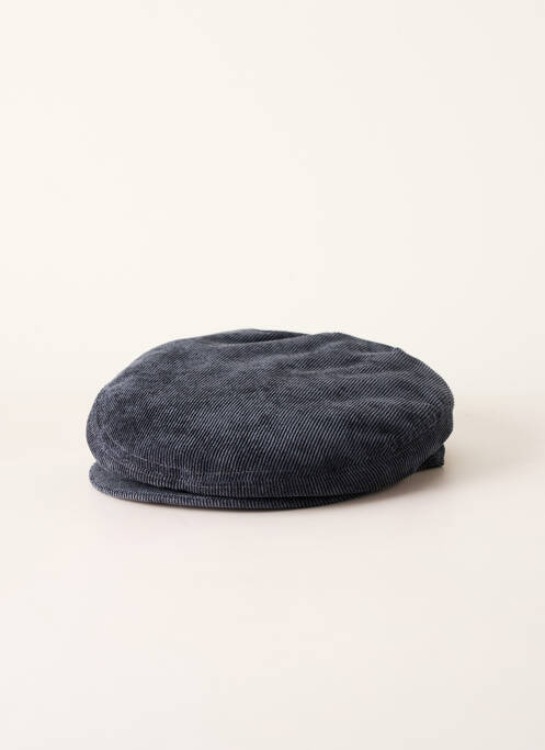 Casquette tissage velours bleu MTM homme