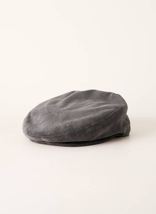 Casquette tissage velours gris MTM homme
