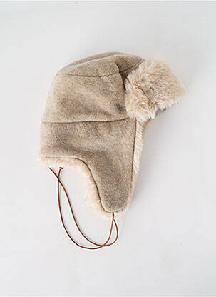 Bonnet beige TAFFTA pour femme