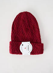 Bonnet rouge PERRIN pour femme seconde vue