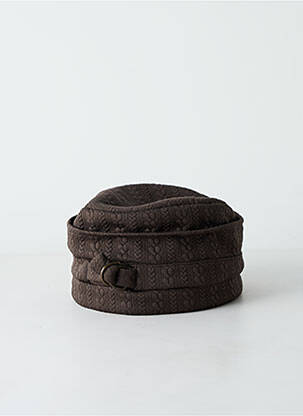 Bonnet marron TAFFTA femme