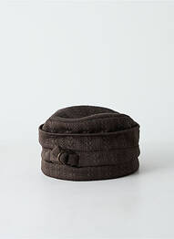 Bonnet doublure marron TAFFTA femme