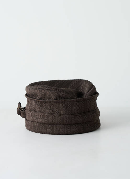 Bonnet marron TAFFTA pour femme