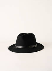 Chapeau noir CRUSHABLE pour femme seconde vue