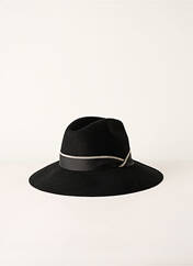 Chapeau noir TAFFTA pour femme seconde vue