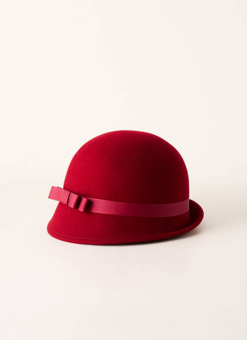 Chapeau rouge AUREGA pour femme