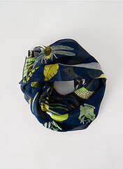 Foulard bleu MALFROY pour femme seconde vue