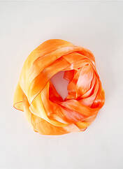 Foulard orange MALFROY pour femme seconde vue