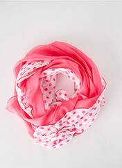 Foulard rose MALFROY pour femme seconde vue