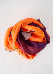 Foulard violet MALFROY pour femme seconde vue