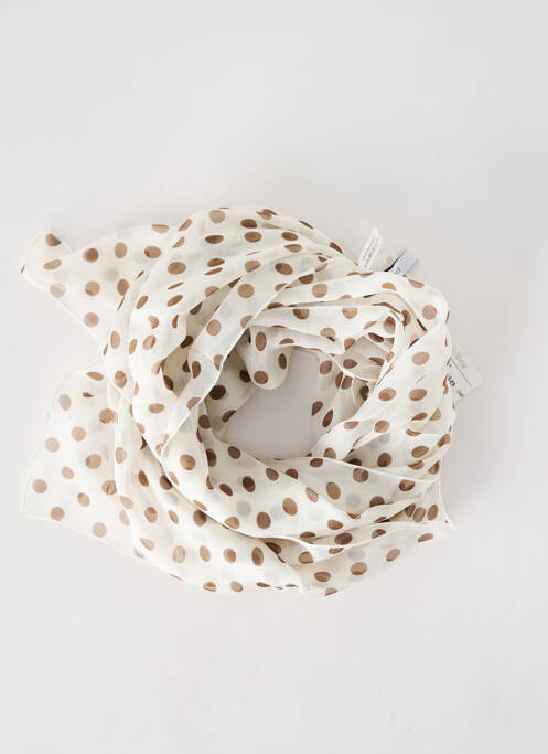 Foulard blanc MALFROY pour femme