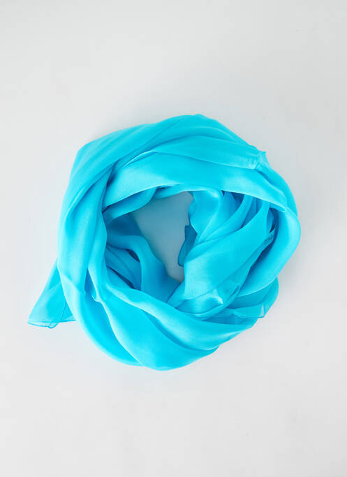 Foulard bleu MALFROY pour femme