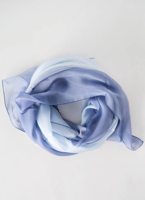 Foulard bleu MALFROY pour femme