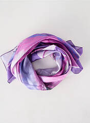 Foulard violet MALFROY pour femme seconde vue