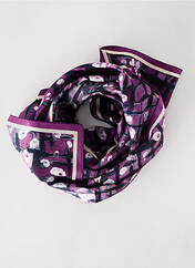 Foulard violet MALFROY pour femme seconde vue