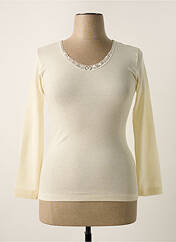 Top beige BOGLIETTI pour femme seconde vue