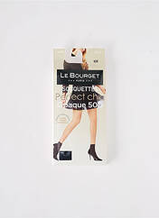 Chaussettes noir LE BOURGET pour femme seconde vue