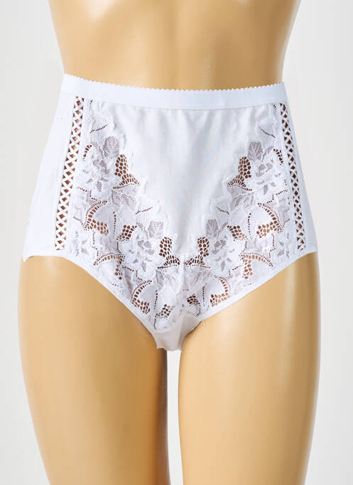 Culotte haute blanc SANS COMPLEXE pour femme