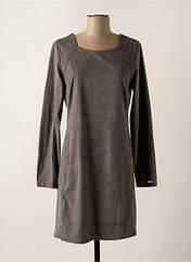 Robe courte gris MALOKA pour femme seconde vue