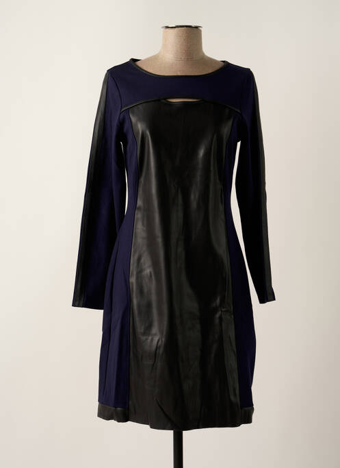 Robe mi-longue bleu MALOKA pour femme