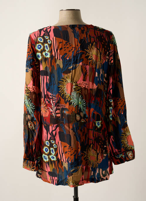 Blouse orange MALOKA pour femme