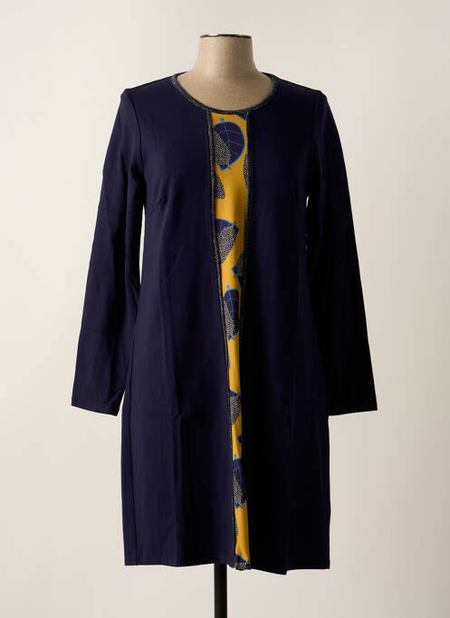 Robe courte bleu MALOKA pour femme