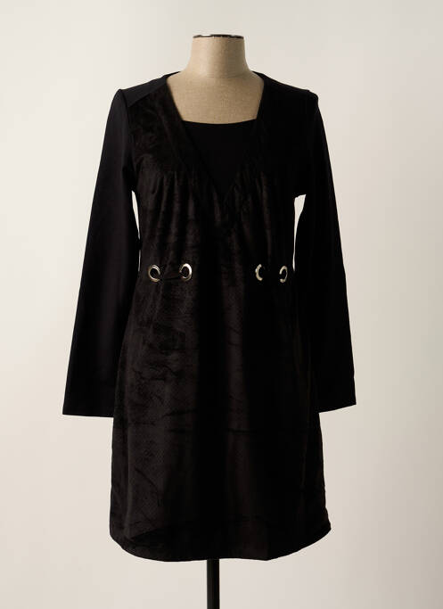 Robe courte noir MALOKA pour femme